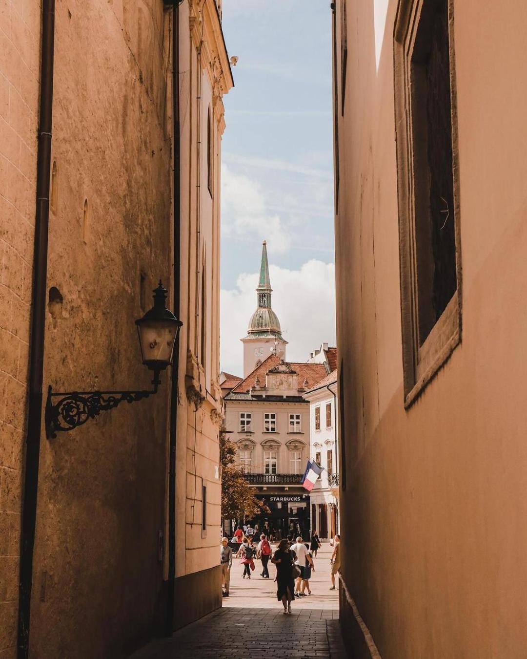 Extralarge Queen Room In The Heart Of Bratislava With Terrace Eksteriør billede